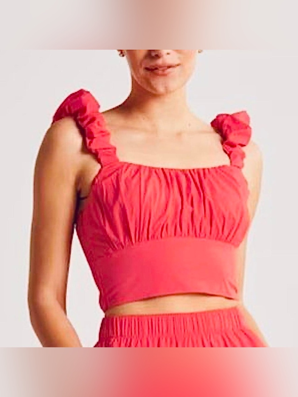 Abercrombie Poplin Scrunch Strap Set